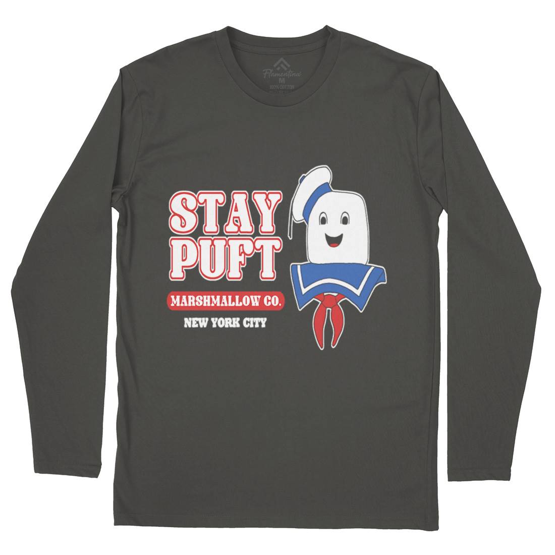 Stay Puft Co Mens Long Sleeve T-Shirt Space D141