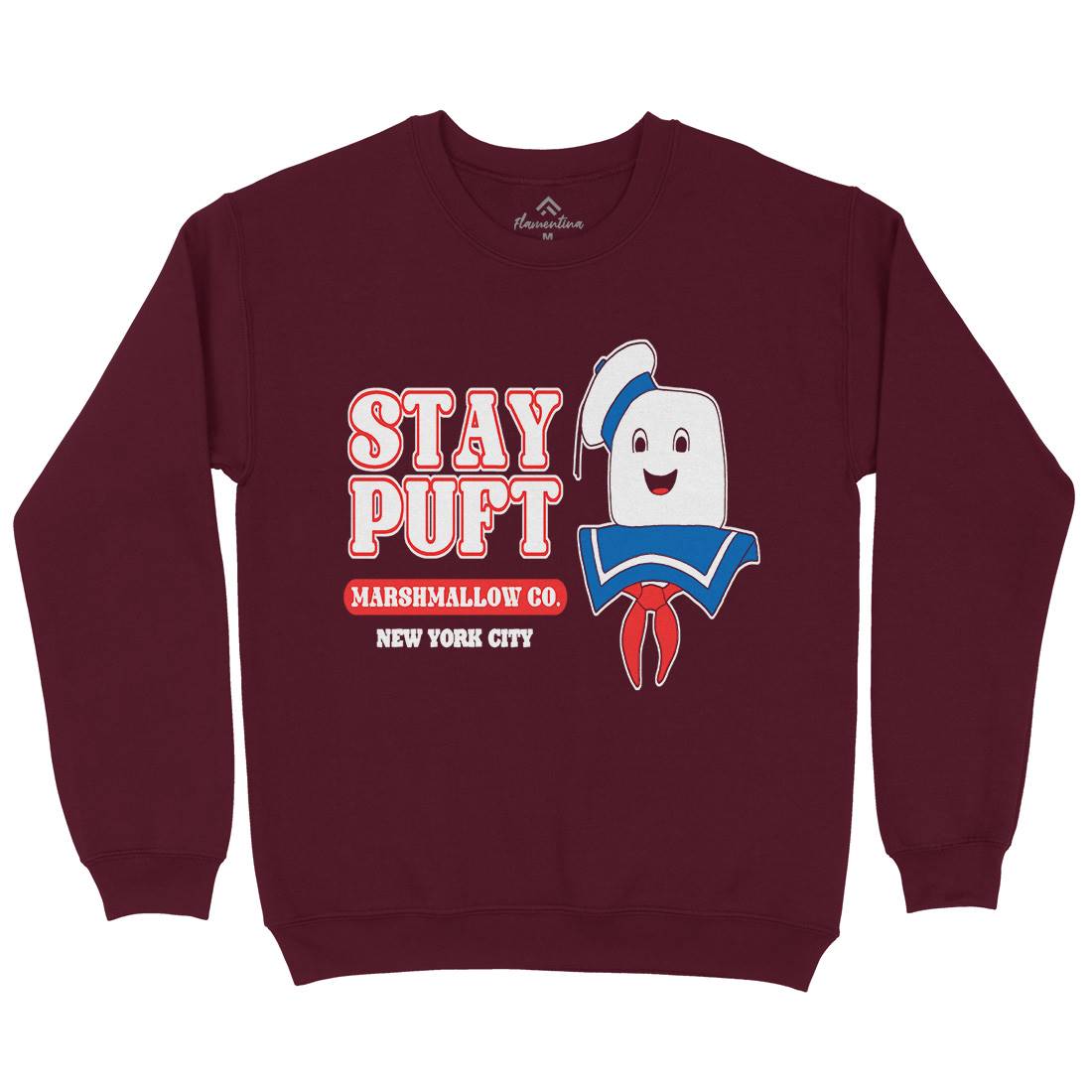 Stay Puft Co Mens Crew Neck Sweatshirt Space D141