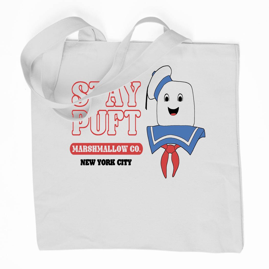 Stay Puft Co Organic Premium Cotton Tote Bag Space D141