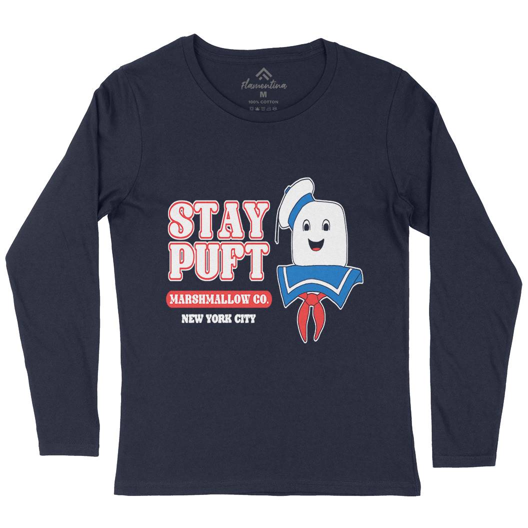 Stay Puft Co Womens Long Sleeve T-Shirt Space D141