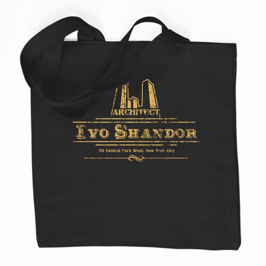 Architect Ivo Shandor Organic Premium Cotton Tote Bag Space D142