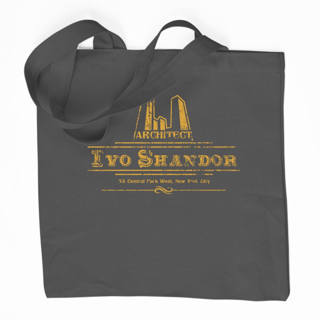 Architect Ivo Shandor Organic Premium Cotton Tote Bag Space D142