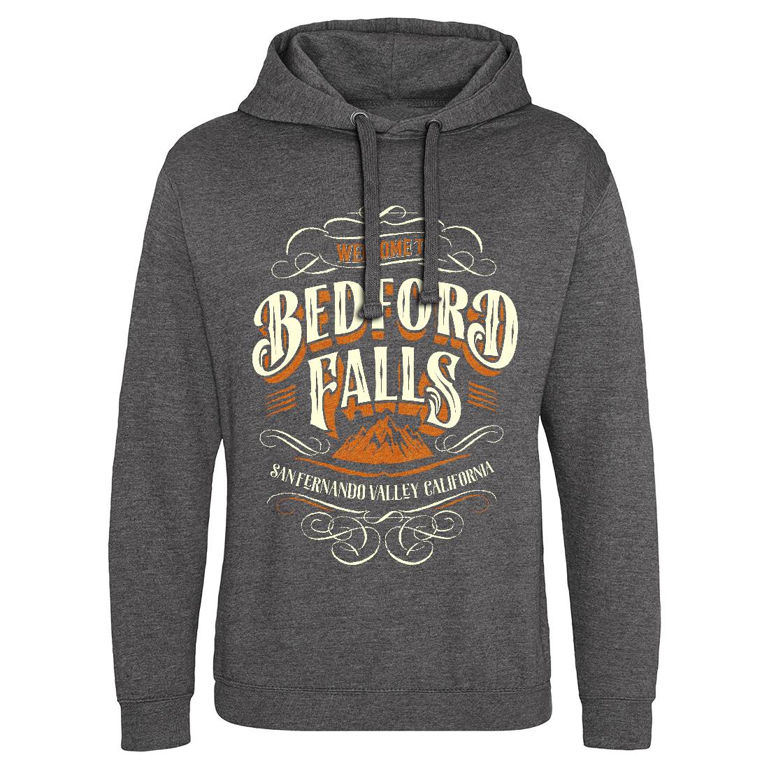 Bedford Falls Mens Hoodie Without Pocket Christmas D148