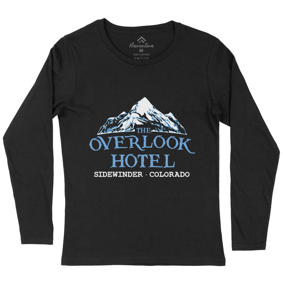 Overlook Hotel Womens Long Sleeve T-Shirt Horror D149