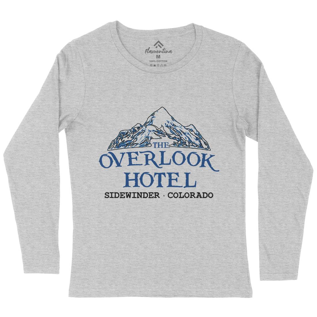 Overlook Hotel Womens Long Sleeve T-Shirt Horror D149