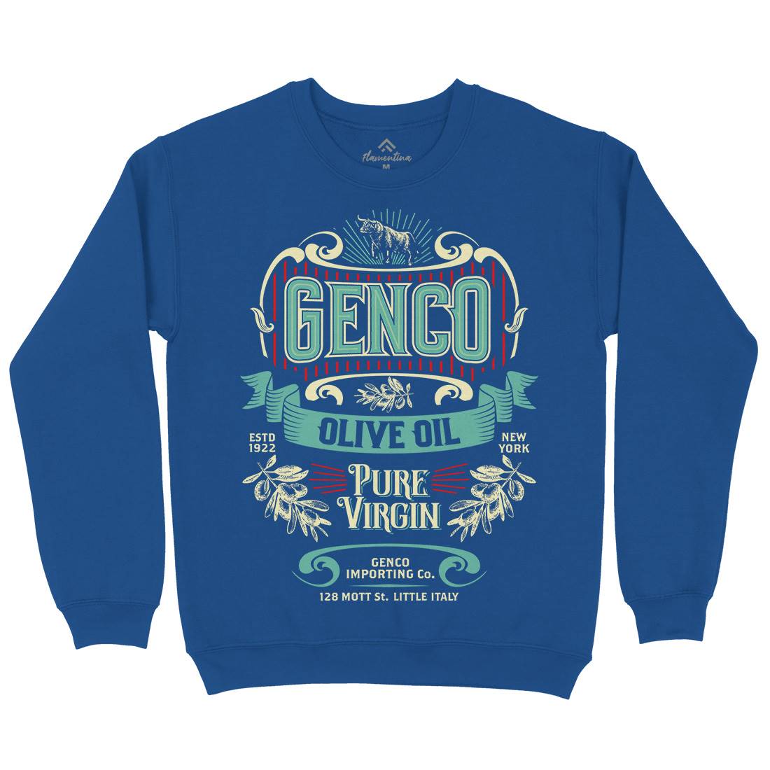 Genco Pura Kids Crew Neck Sweatshirt Food D151
