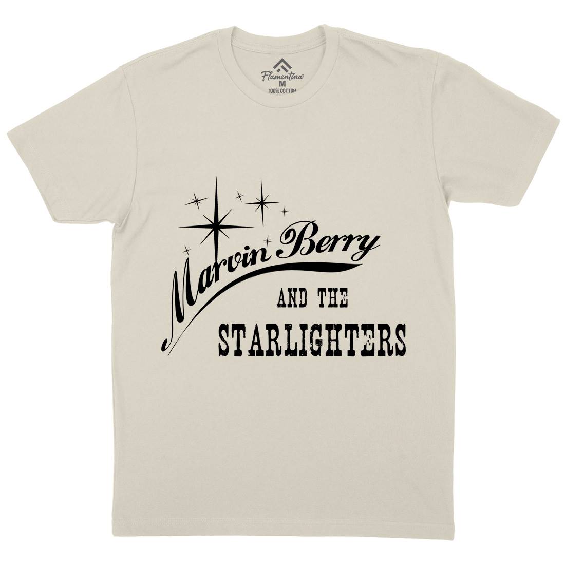 Marvin Berry And The Starlighters Mens Organic Crew Neck T-Shirt Music D152