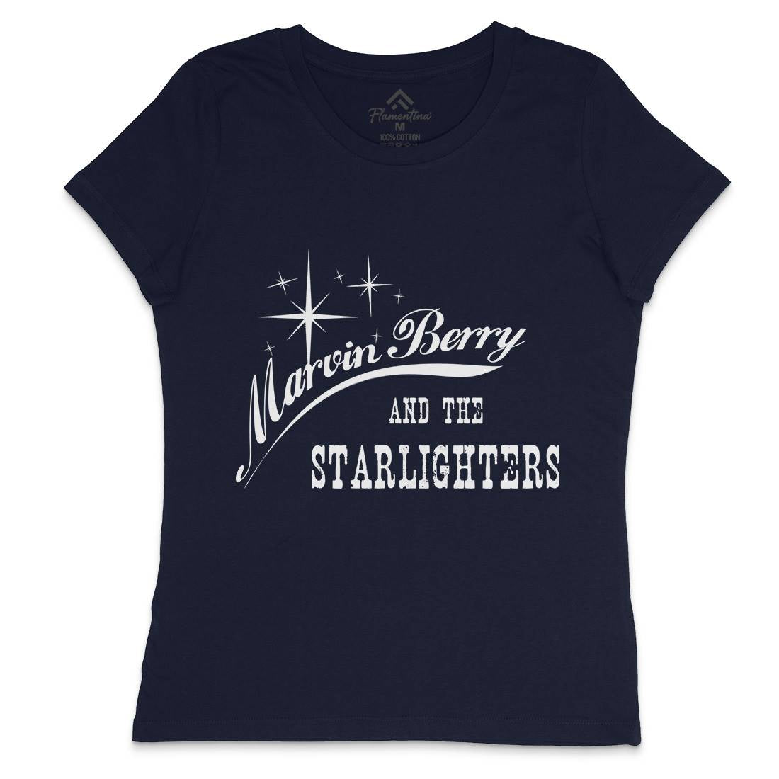 Marvin Berry And The Starlighters Womens Crew Neck T-Shirt Music D152