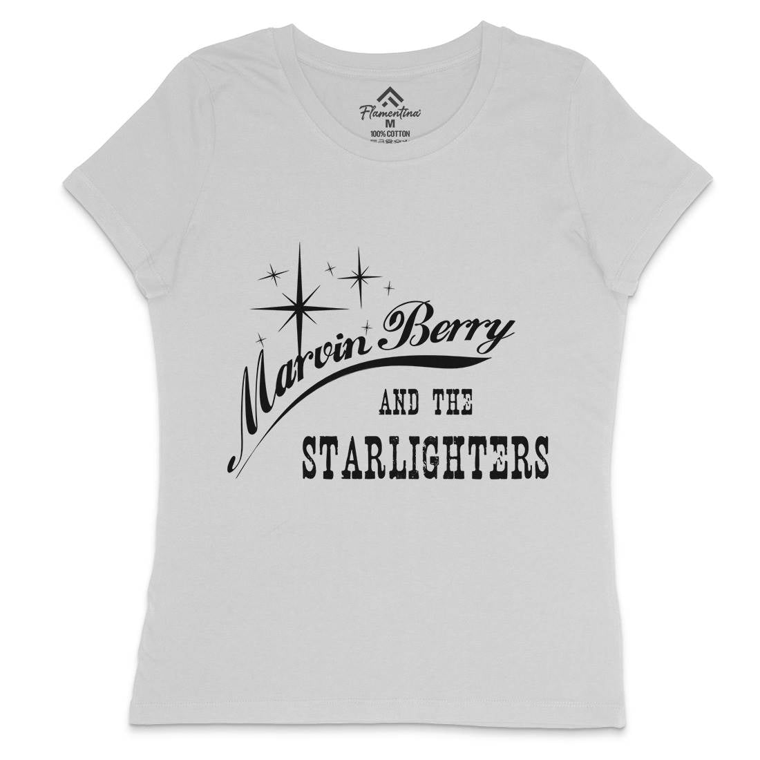 Marvin Berry And The Starlighters Womens Crew Neck T-Shirt Music D152