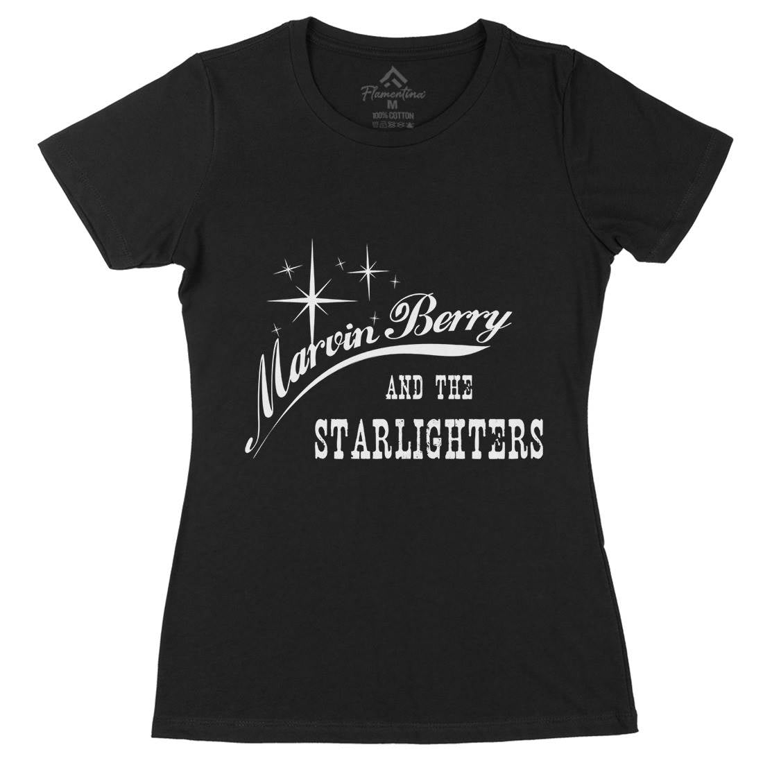 Marvin Berry And The Starlighters Womens Organic Crew Neck T-Shirt Music D152