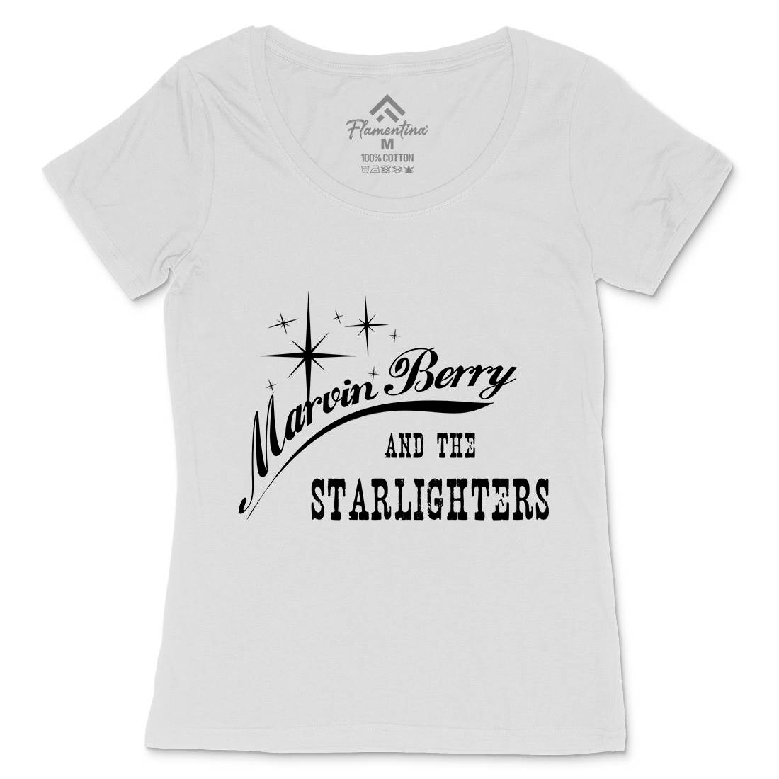 Marvin Berry And The Starlighters Womens Scoop Neck T-Shirt Music D152
