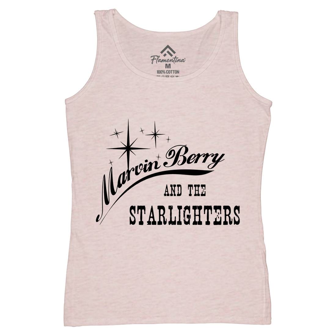 Marvin Berry And The Starlighters Womens Organic Tank Top Vest Music D152