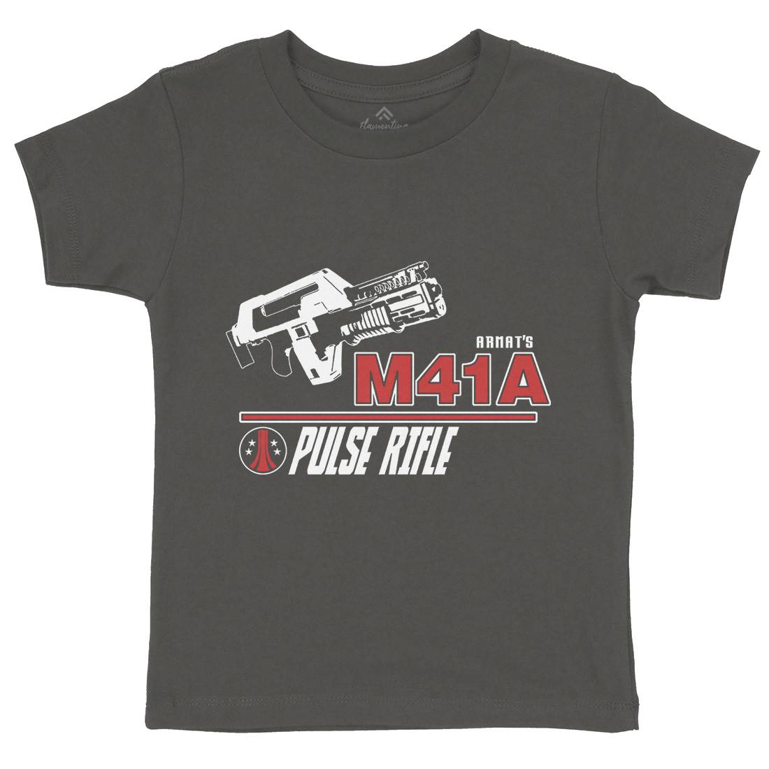 M41A Kids Crew Neck T-Shirt Army D153