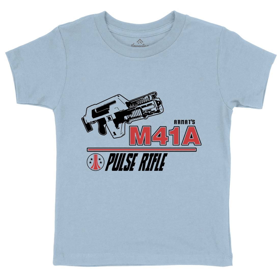 M41A Kids Crew Neck T-Shirt Army D153