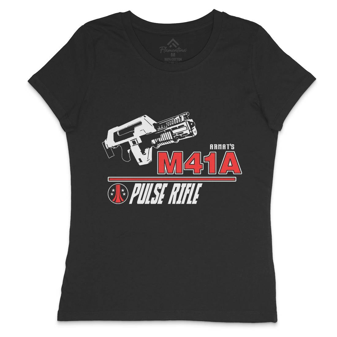 M41A Womens Crew Neck T-Shirt Army D153