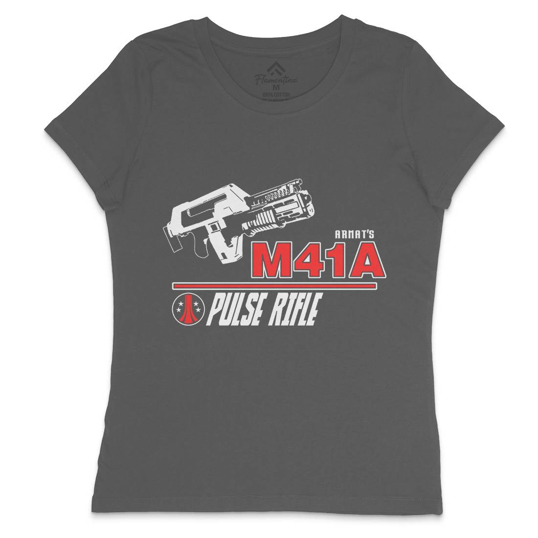 M41A Womens Crew Neck T-Shirt Army D153