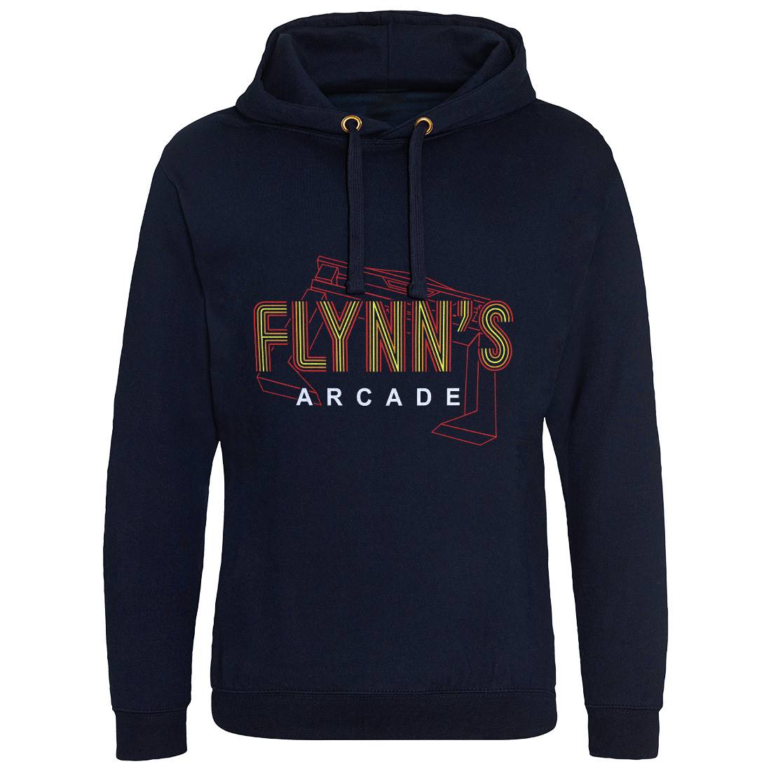 Flynns Arcade Mens Hoodie Without Pocket Space D154