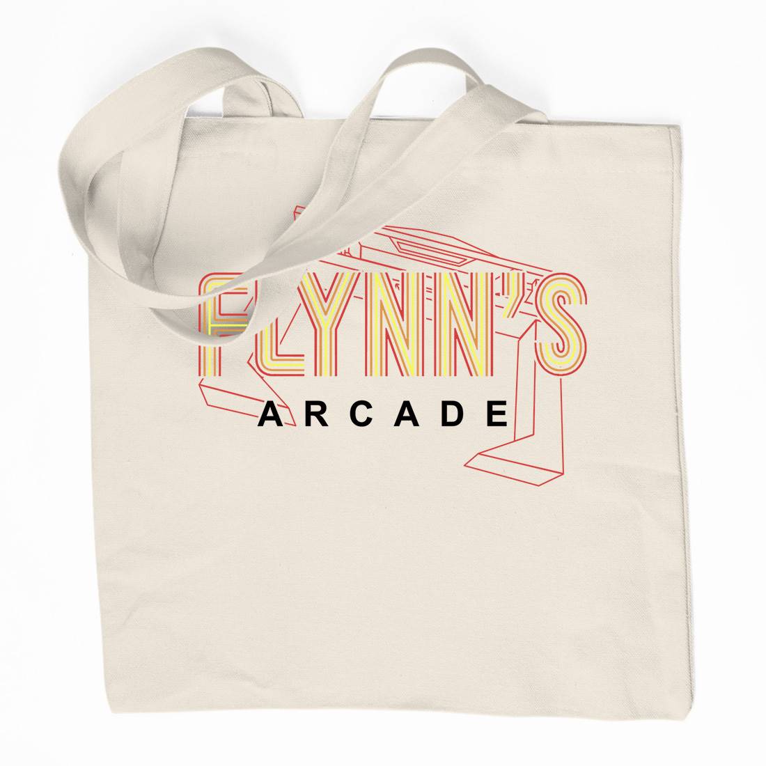 Flynns Arcade Organic Premium Cotton Tote Bag Space D154