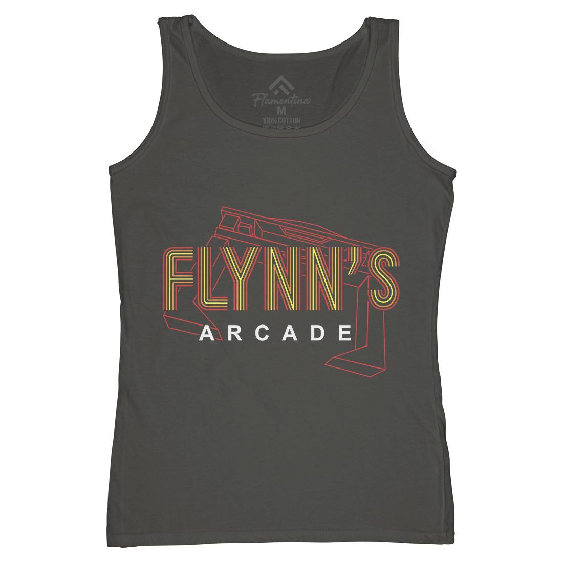 Flynns Arcade Womens Organic Tank Top Vest Space D154