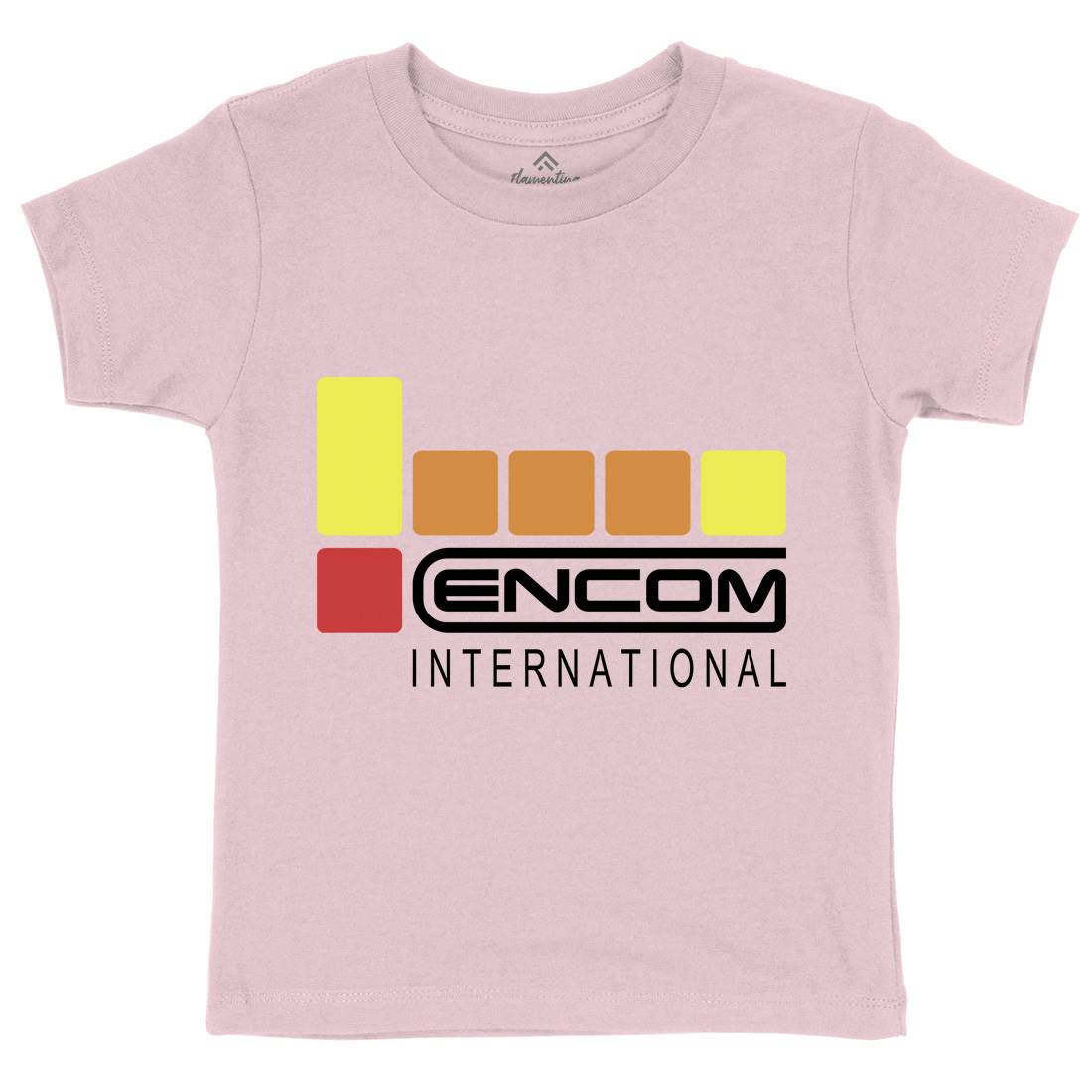 Encom Kids Organic Crew Neck T-Shirt Space D155
