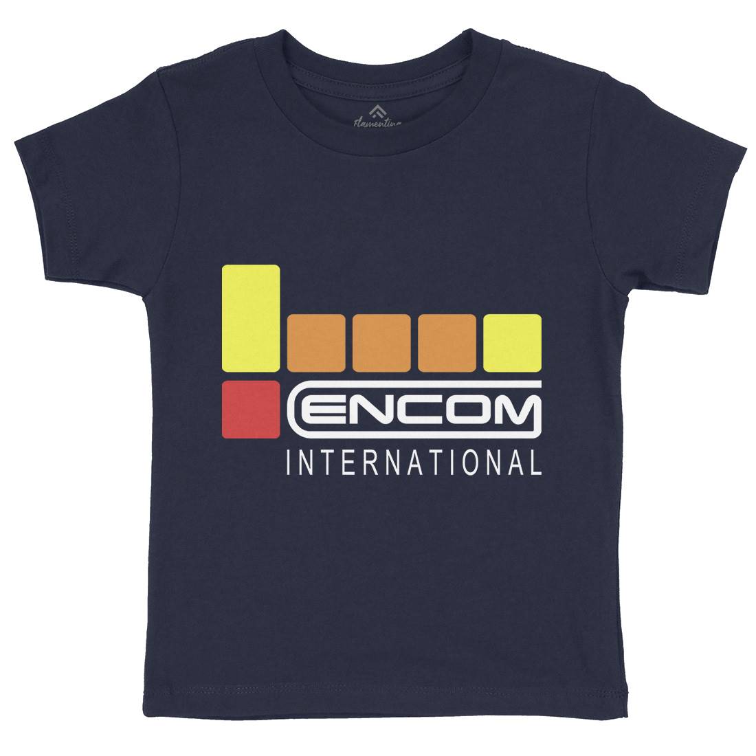 Encom Kids Crew Neck T-Shirt Space D155