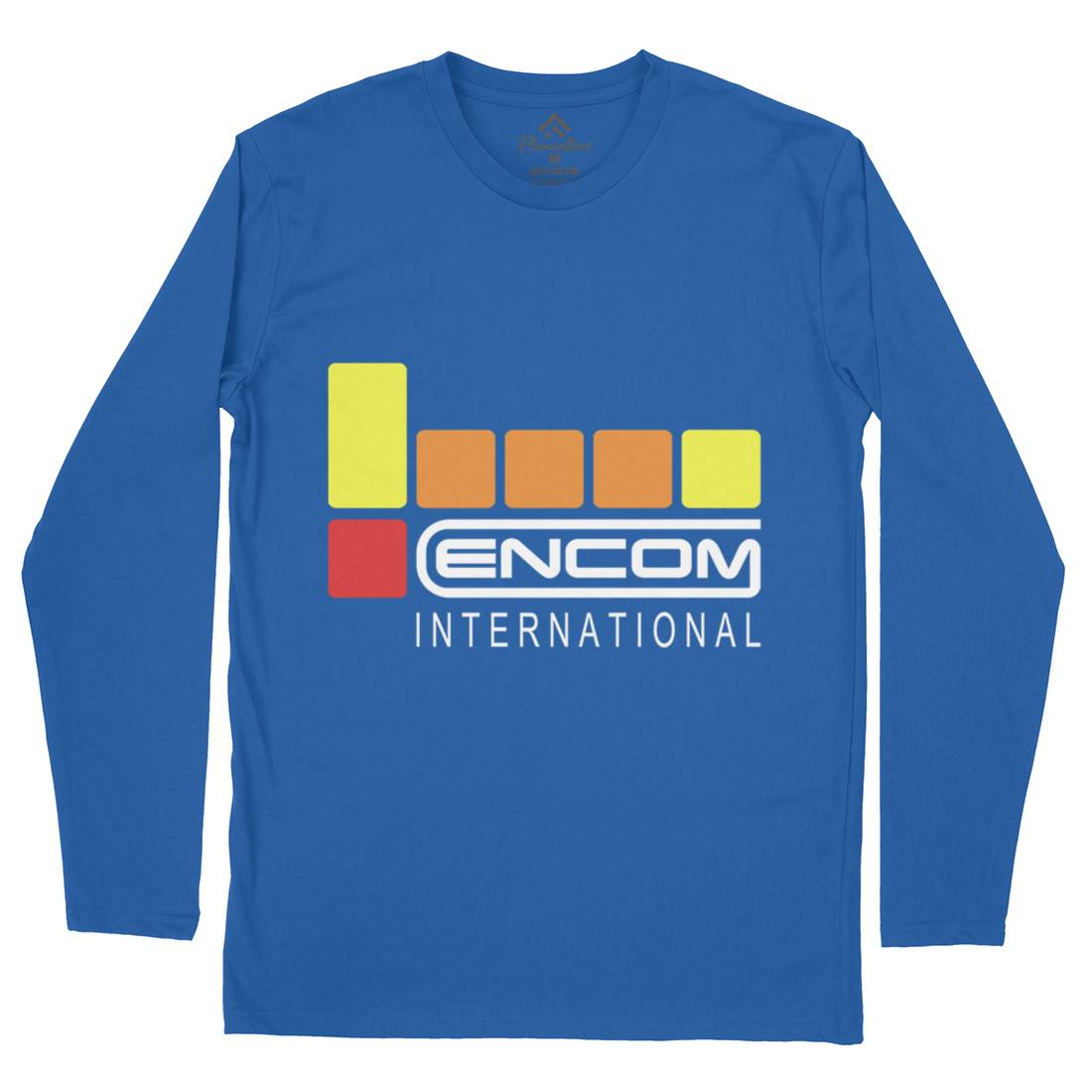 Encom Mens Long Sleeve T-Shirt Space D155