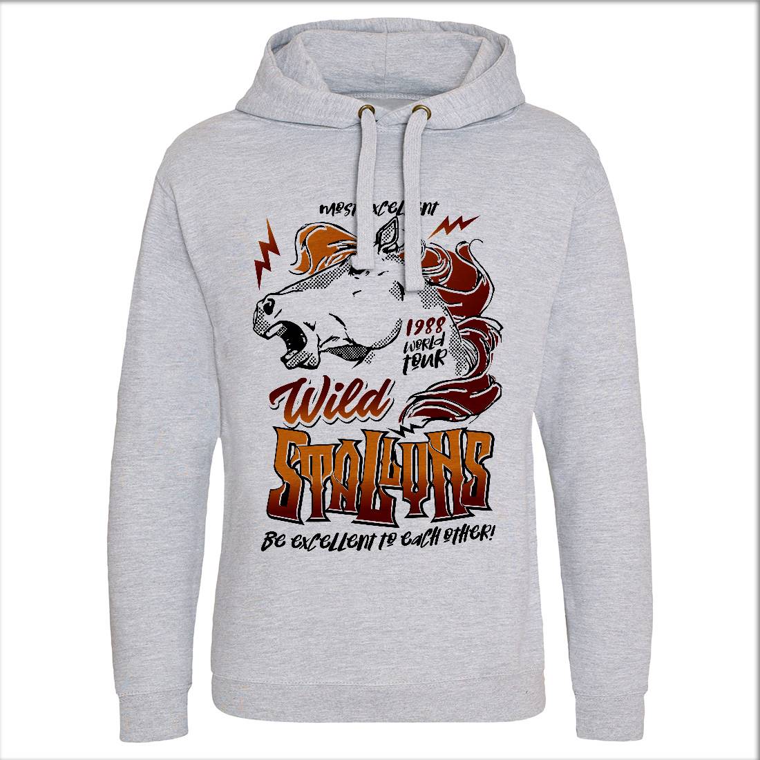 Wyld Stallyns Mens Hoodie Without Pocket Music D156