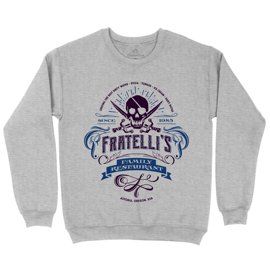 Fratellis Restaurant Mens Crew Neck Sweatshirt Horror D157