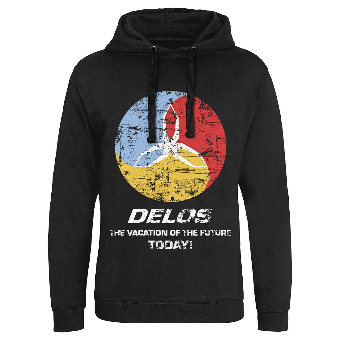 Delos Mens Hoodie Without Pocket Space D158