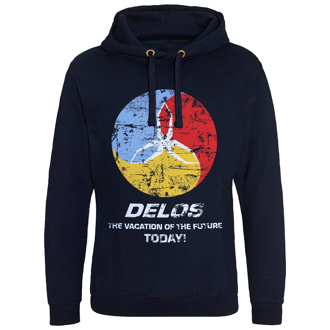 Delos Mens Hoodie Without Pocket Space D158