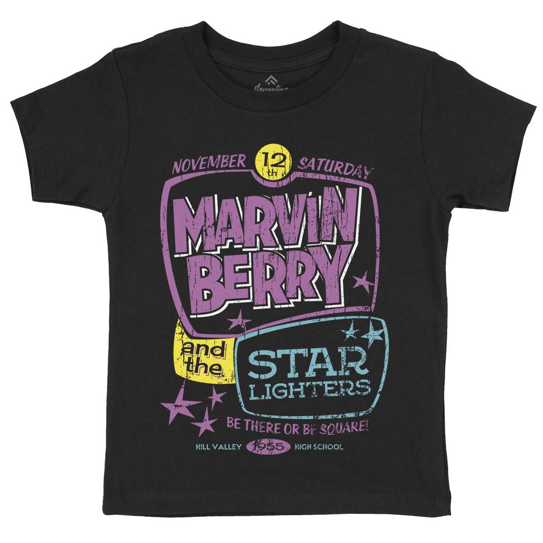 Marvin Berry And The Starlighters Kids Crew Neck T-Shirt Music D159