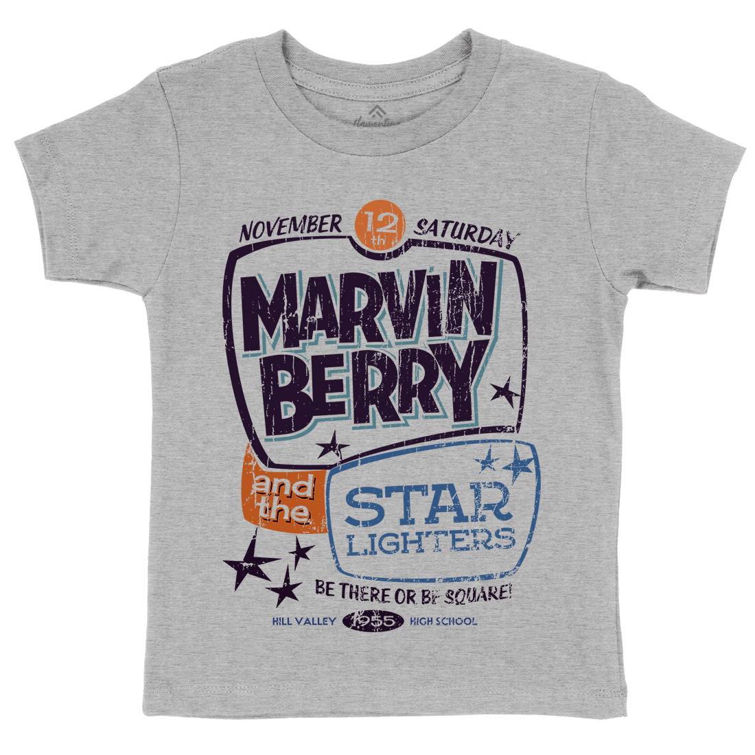 Marvin Berry And The Starlighters Kids Crew Neck T-Shirt Music D159