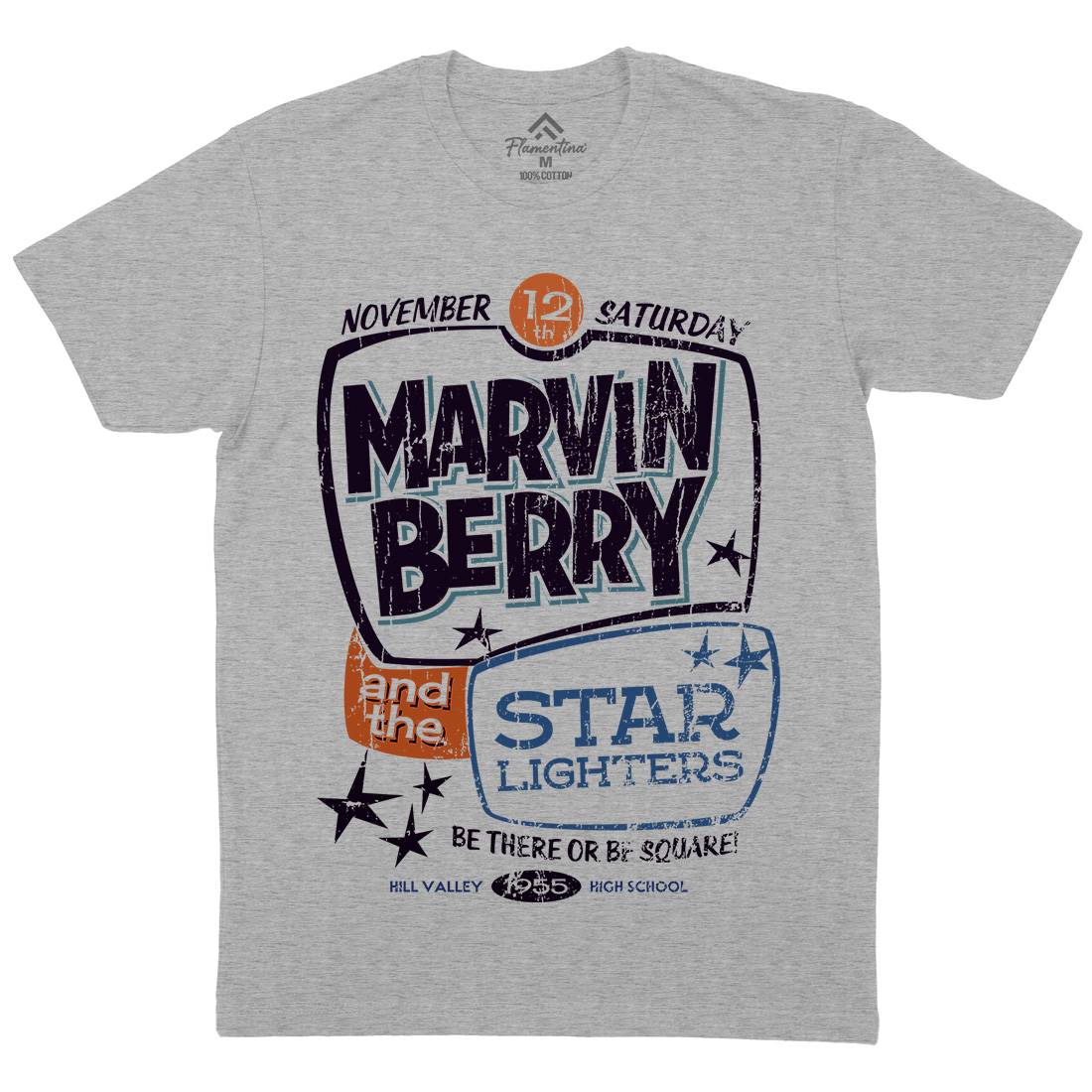 Marvin Berry And The Starlighters Mens Crew Neck T-Shirt Music D159