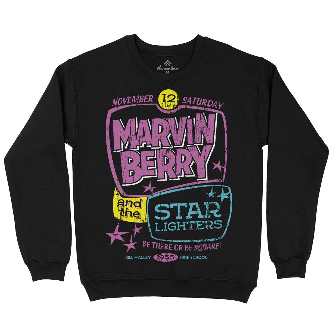 Marvin Berry And The Starlighters Mens Crew Neck Sweatshirt Music D159