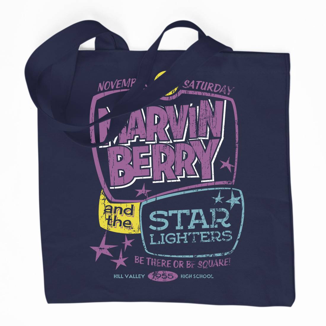 Marvin Berry And The Starlighters Organic Premium Cotton Tote Bag Music D159