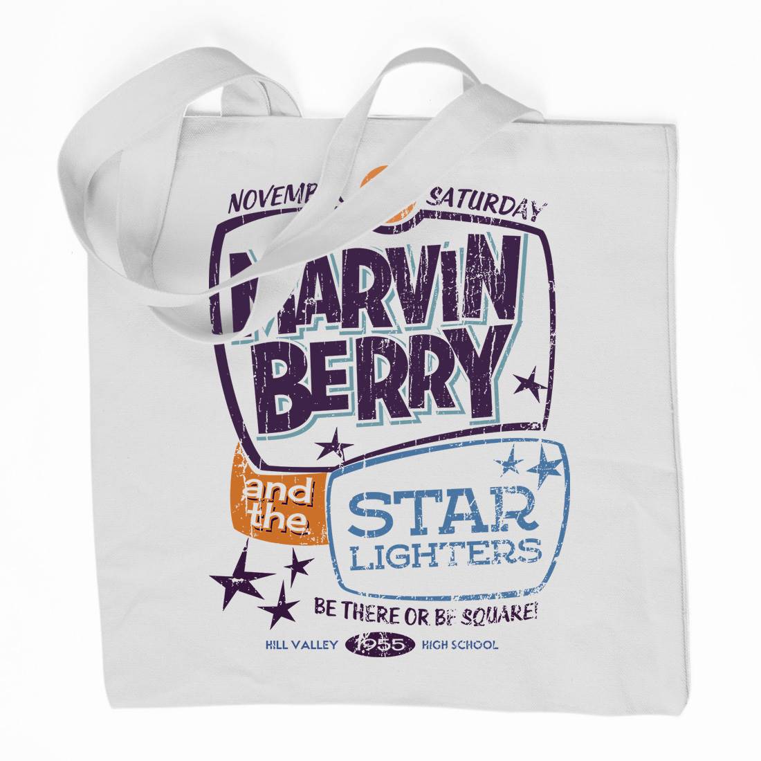 Marvin Berry And The Starlighters Organic Premium Cotton Tote Bag Music D159