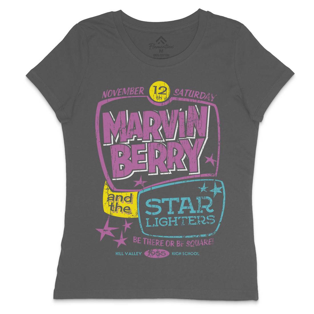 Marvin Berry And The Starlighters Womens Crew Neck T-Shirt Music D159