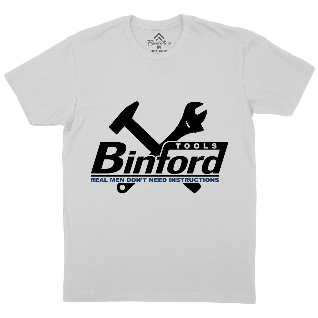 Binford Tools Mens Crew Neck T-Shirt Work D162