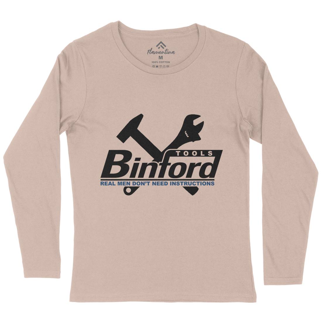 Binford Tools Womens Long Sleeve T-Shirt Work D162