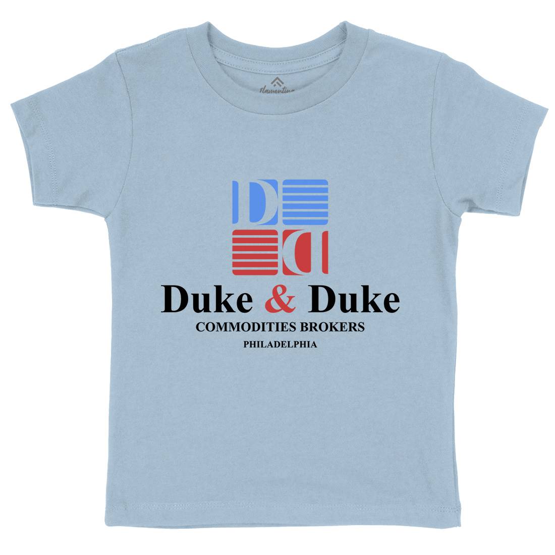 Duke And Duke Kids Crew Neck T-Shirt Retro D163