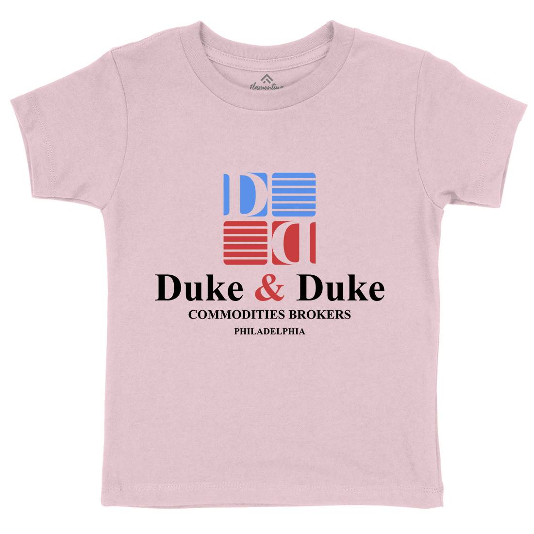 Duke And Duke Kids Organic Crew Neck T-Shirt Retro D163