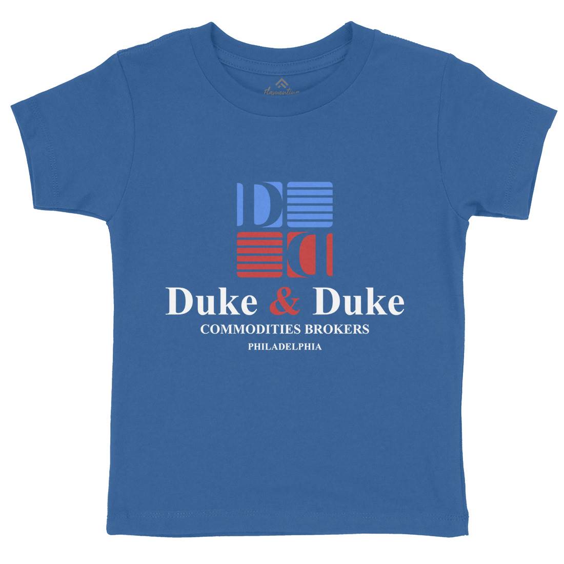 Duke And Duke Kids Crew Neck T-Shirt Retro D163