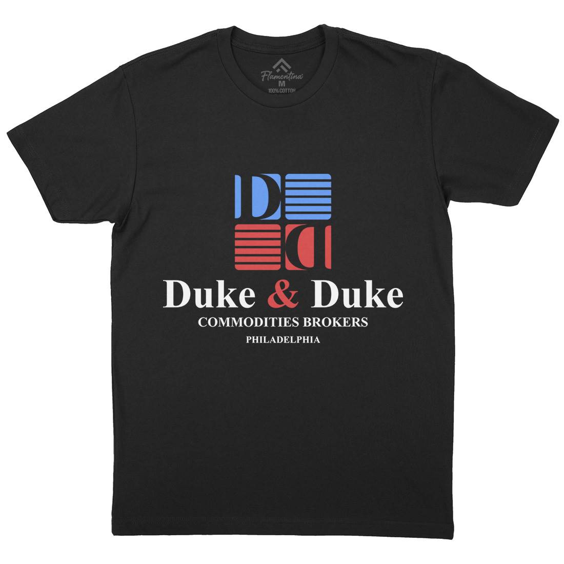 Duke And Duke Mens Crew Neck T-Shirt Retro D163
