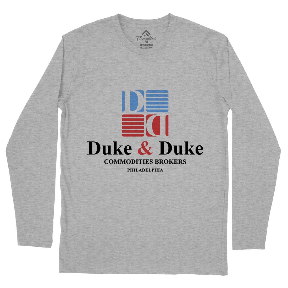 Duke And Duke Mens Long Sleeve T-Shirt Retro D163