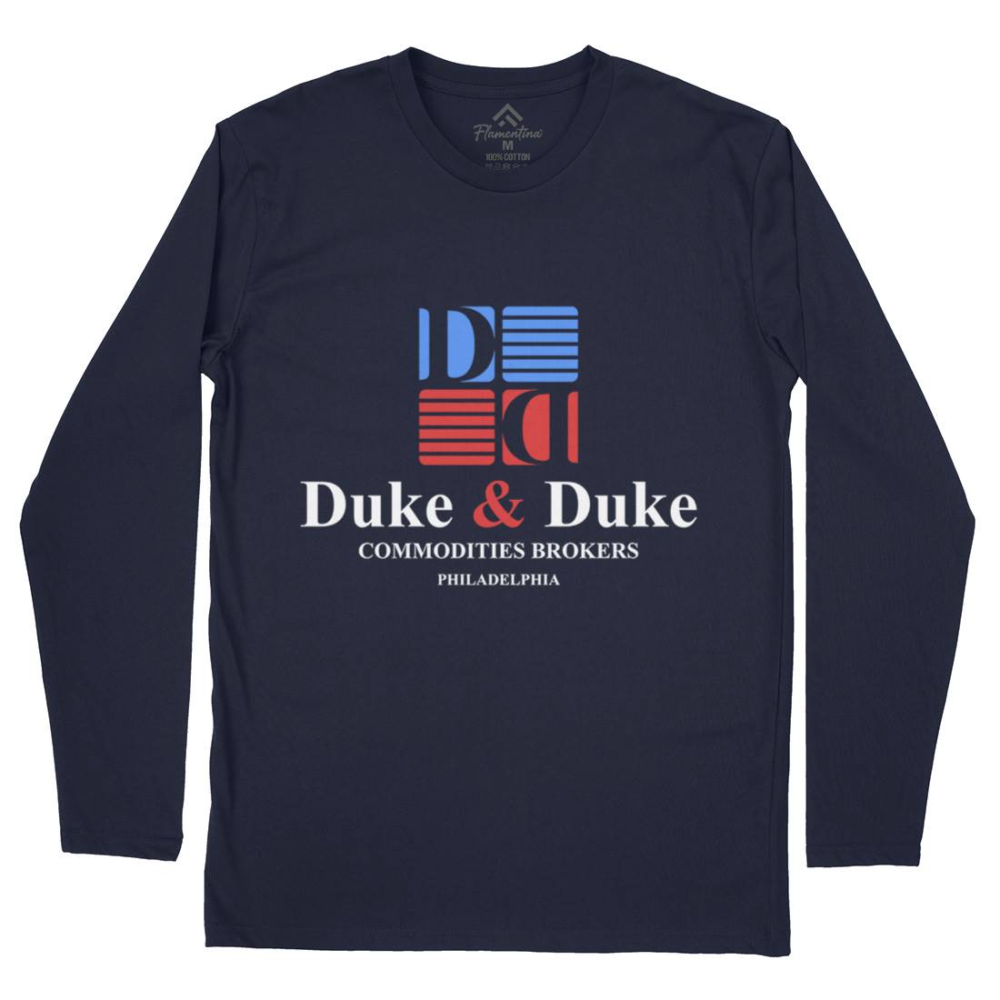 Duke And Duke Mens Long Sleeve T-Shirt Retro D163