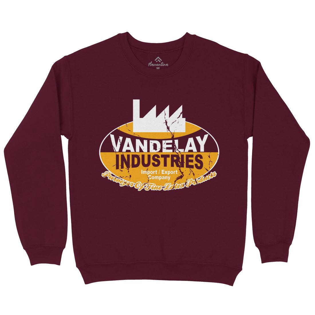 Vandelay Industries Mens Crew Neck Sweatshirt Retro D165