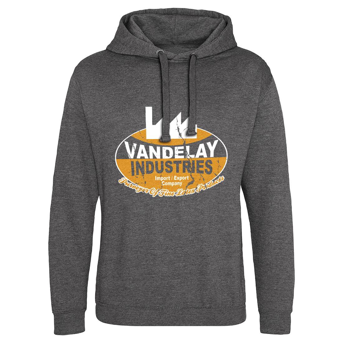 Vandelay Industries Mens Hoodie Without Pocket Retro D165