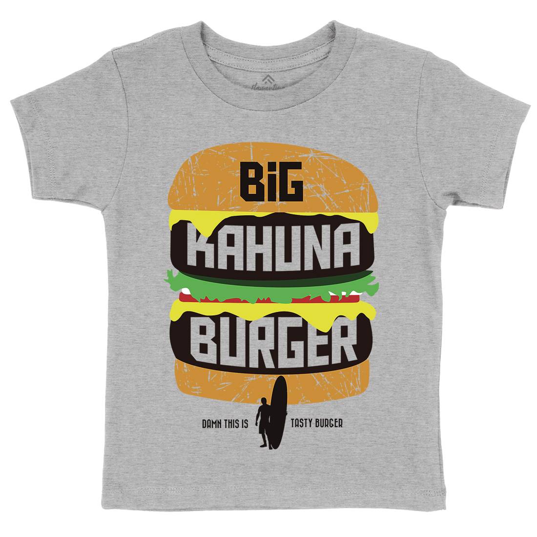 Big Kahuna Burger Kids Crew Neck T-Shirt Food D166