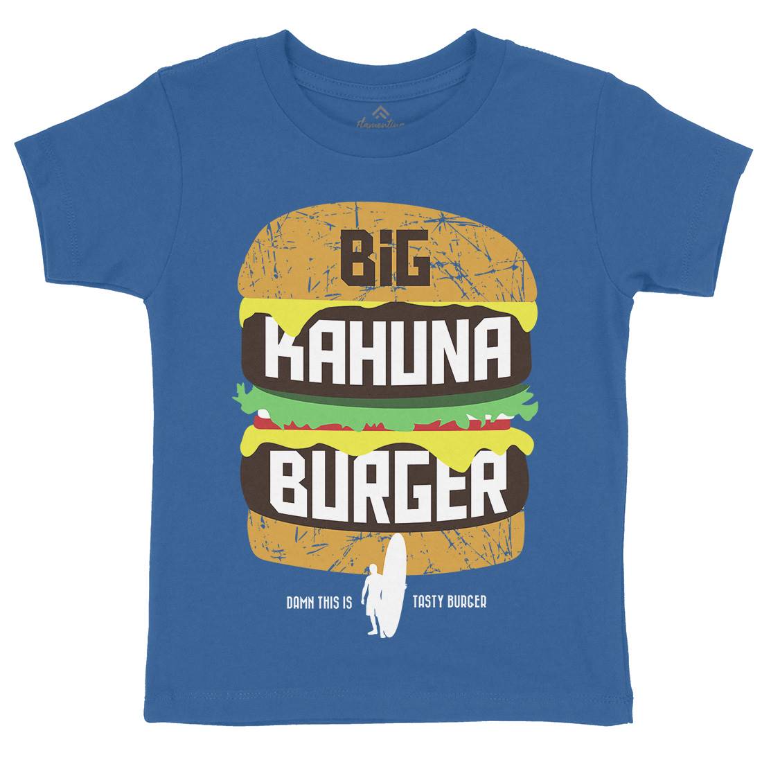 Big Kahuna Burger Kids Crew Neck T-Shirt Food D166