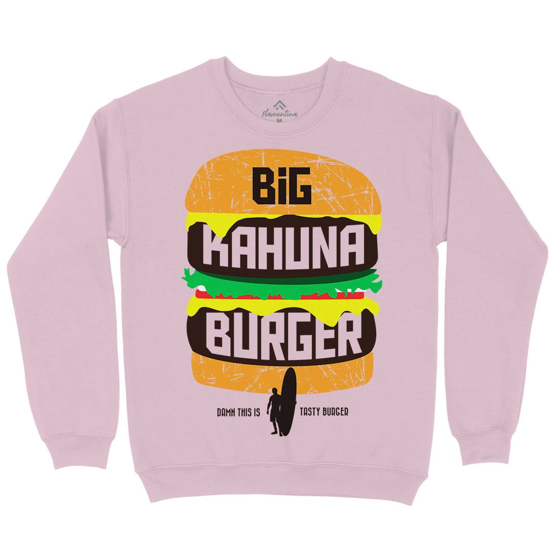 Big Kahuna Burger Kids Crew Neck Sweatshirt Food D166